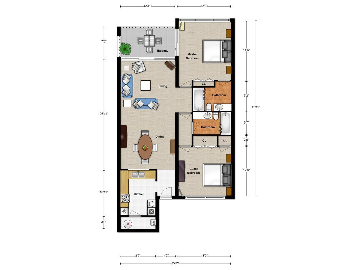 Amelia Island Oceanfront 2 Master Suites American Beach Экстерьер фото